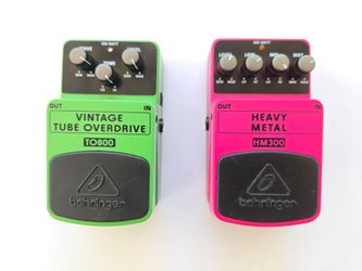 Behringer Guitar Effects Heavy Metal & Vintage Tube Overdrive