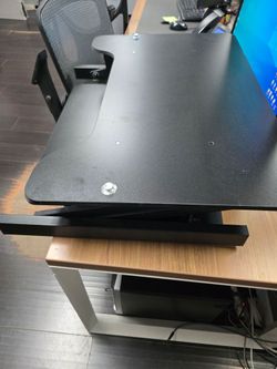 Desk riser standing desk