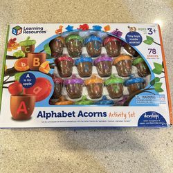 Learning Resources Alphabet Acorns Ms. Rachel Educational Toy Play