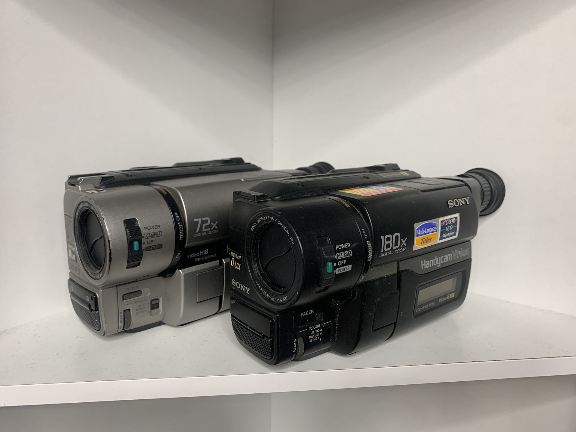 Sony CCD-TRV65 & Sony CCD-TRV16
