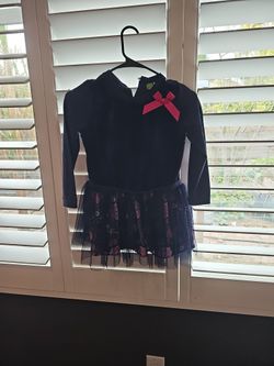 Girls Velvety Dress Size  7