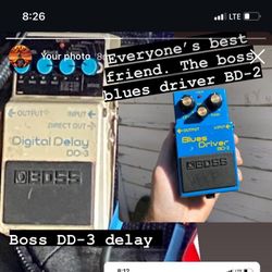 3 Separate Guitar Pedals Boss Digi Tech Or Bundle All 3 For $165