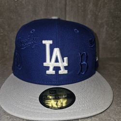 LA Dodgers 7 1/2 fitted hat. NEW