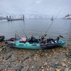 Old Town Sportsman AutoPilot 136 Fishing Trolling Motor Kayak