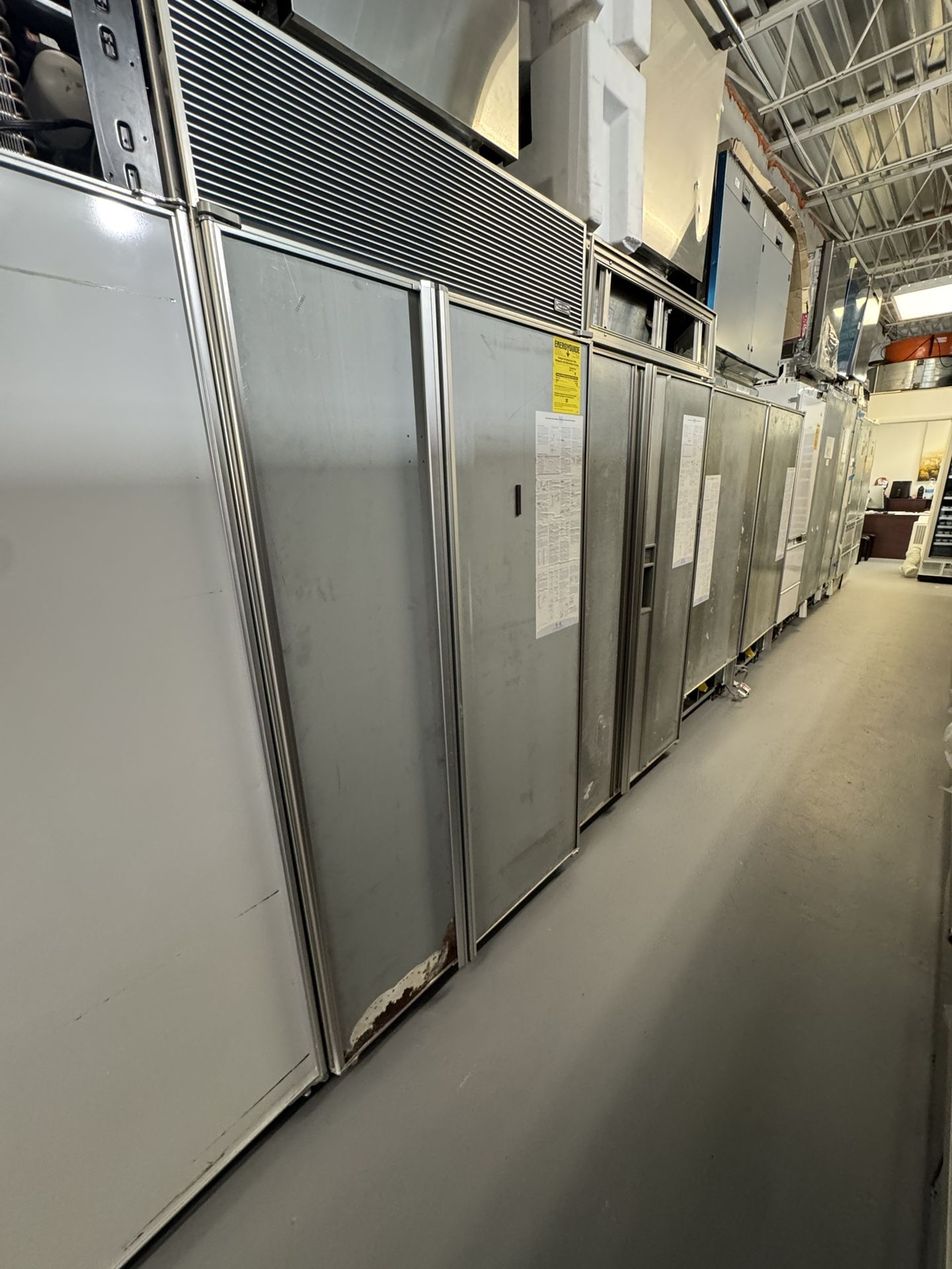 “Flash Sale” Subzero 42” Side By Side Refrigerator Panel Ready 