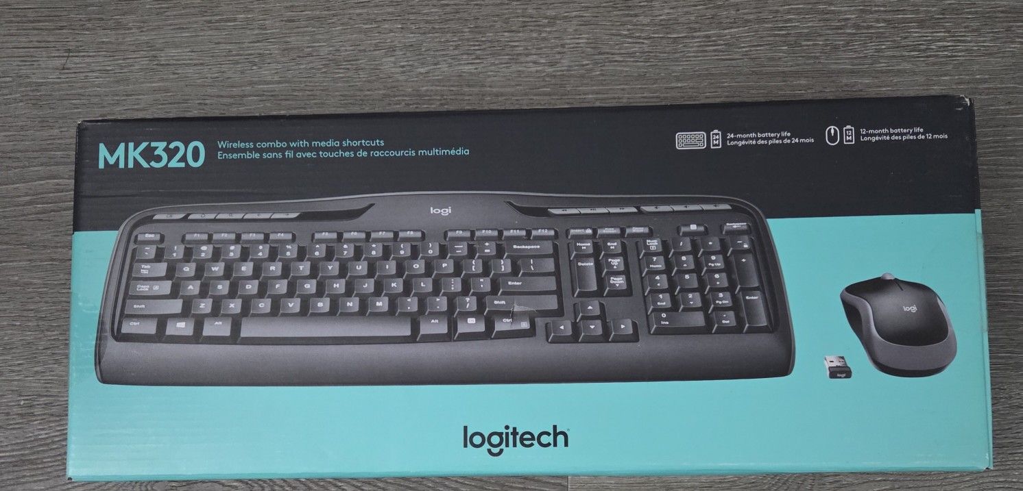 MK320 Wireless Keyboard & Mouse