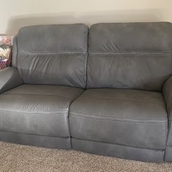 Reclining couches- 2 matching sets