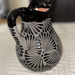 Black Talavera Pitcher