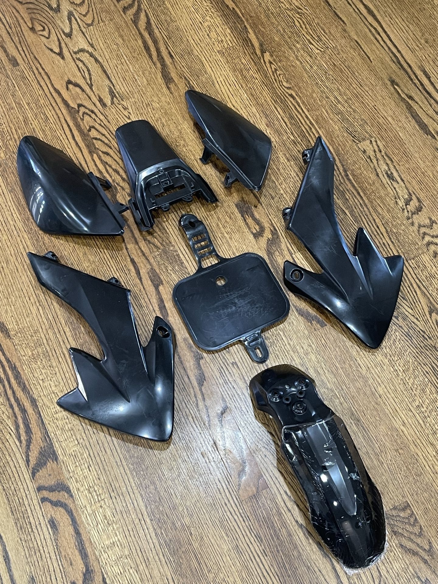 Honda Crf50 Crf 50 Black Plastics
