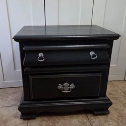 Shabby Gray Nightstand