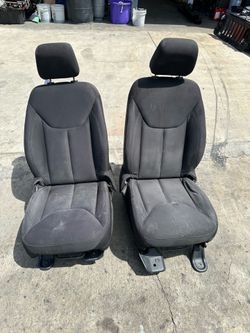 Jeep Wrangler JKU 4 Door Front Seats OEM 2011 through 2018 Cloth