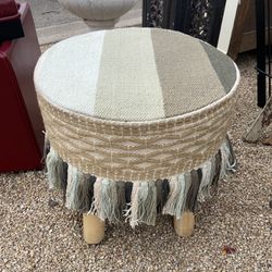 Boho Style Stool /foot rest 