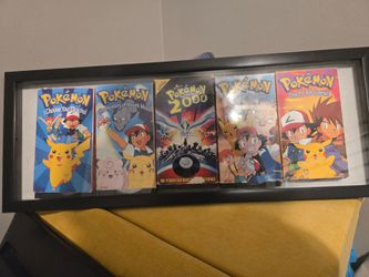 POKEMON VHS DISPLAY