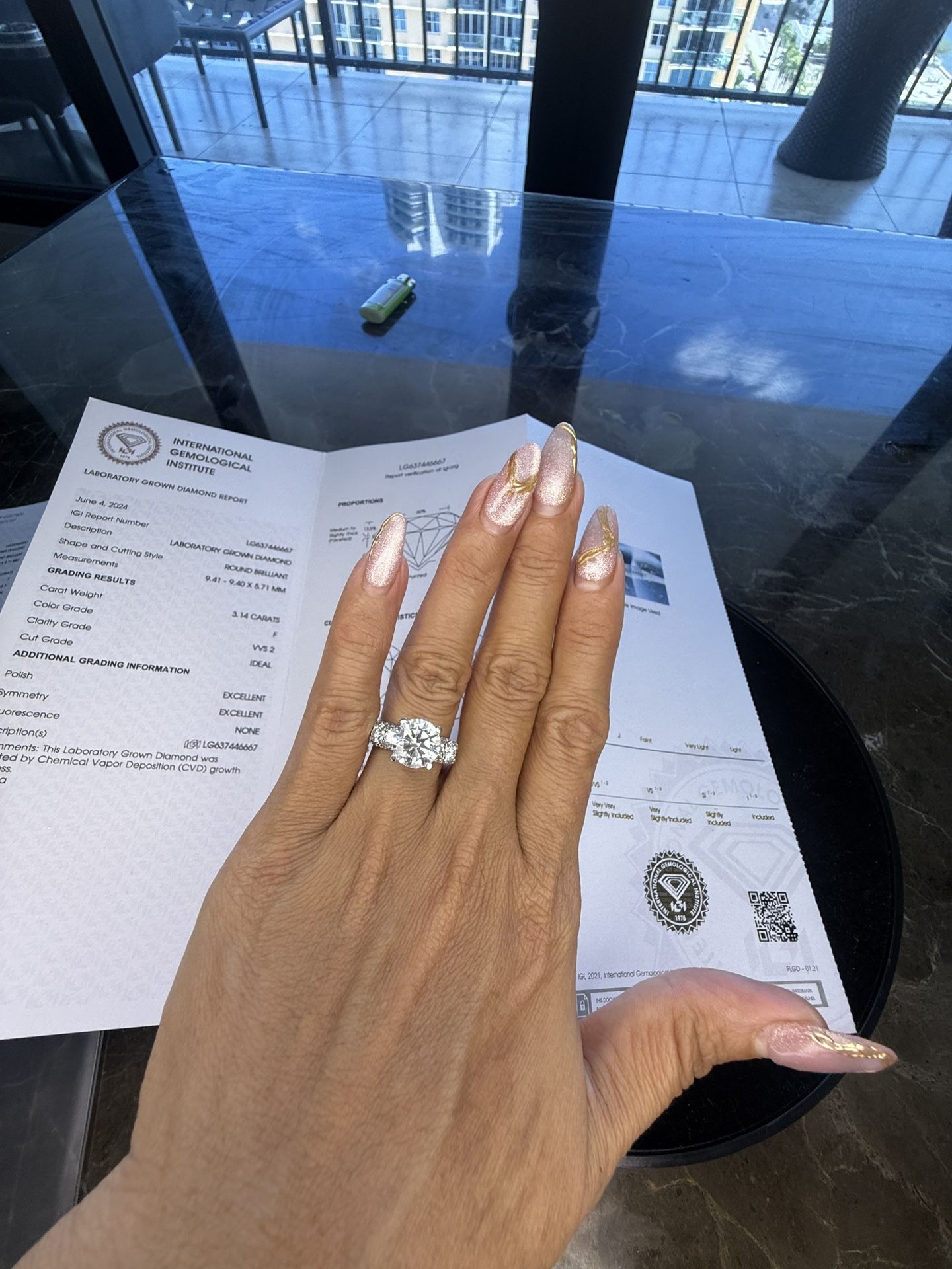 18k White Gold Labdiamond