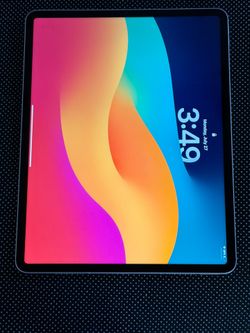 iPad 12.9 inch 256 gb 5th gen WiFi/cellular