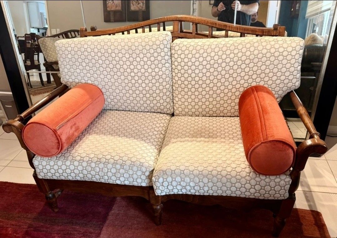 Ethan Allen Loveseat Sofa Set