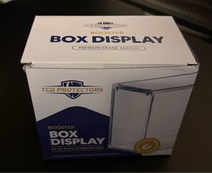 TCG Protectors Booster Box Acrylic case  - Pokémon
