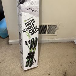 Youth Skis And Poles