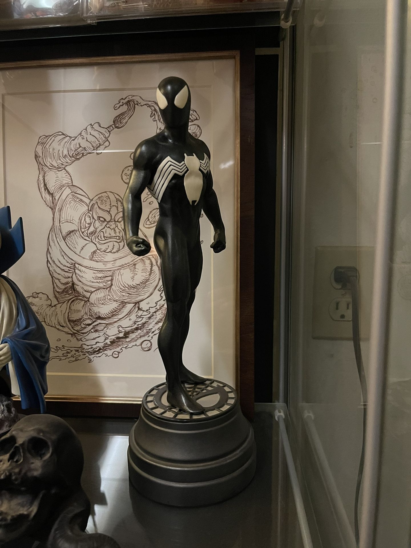 Amazing Spiderman Black Symbiot Venom Bowen Statue Full Size With Box Mint Marvel McFarlane