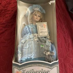 katherine collection timeless treasures doll year 2002  Katherine® Collection by Treasures® Collector's Doll Edition with production limited to one ye