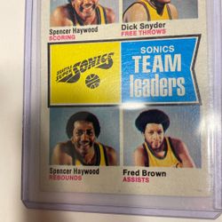 69,70 Sonics Team Leaders 