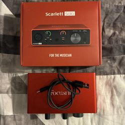 Scarlett Focusrite Solo Audio Interface