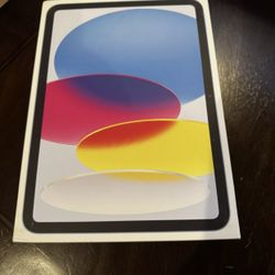 NEW (In Box) Apple iPad 10th Generation 10.9" 64GB Wi-Fi Tablet BLUE