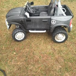 Kids Power Rams Jeep 