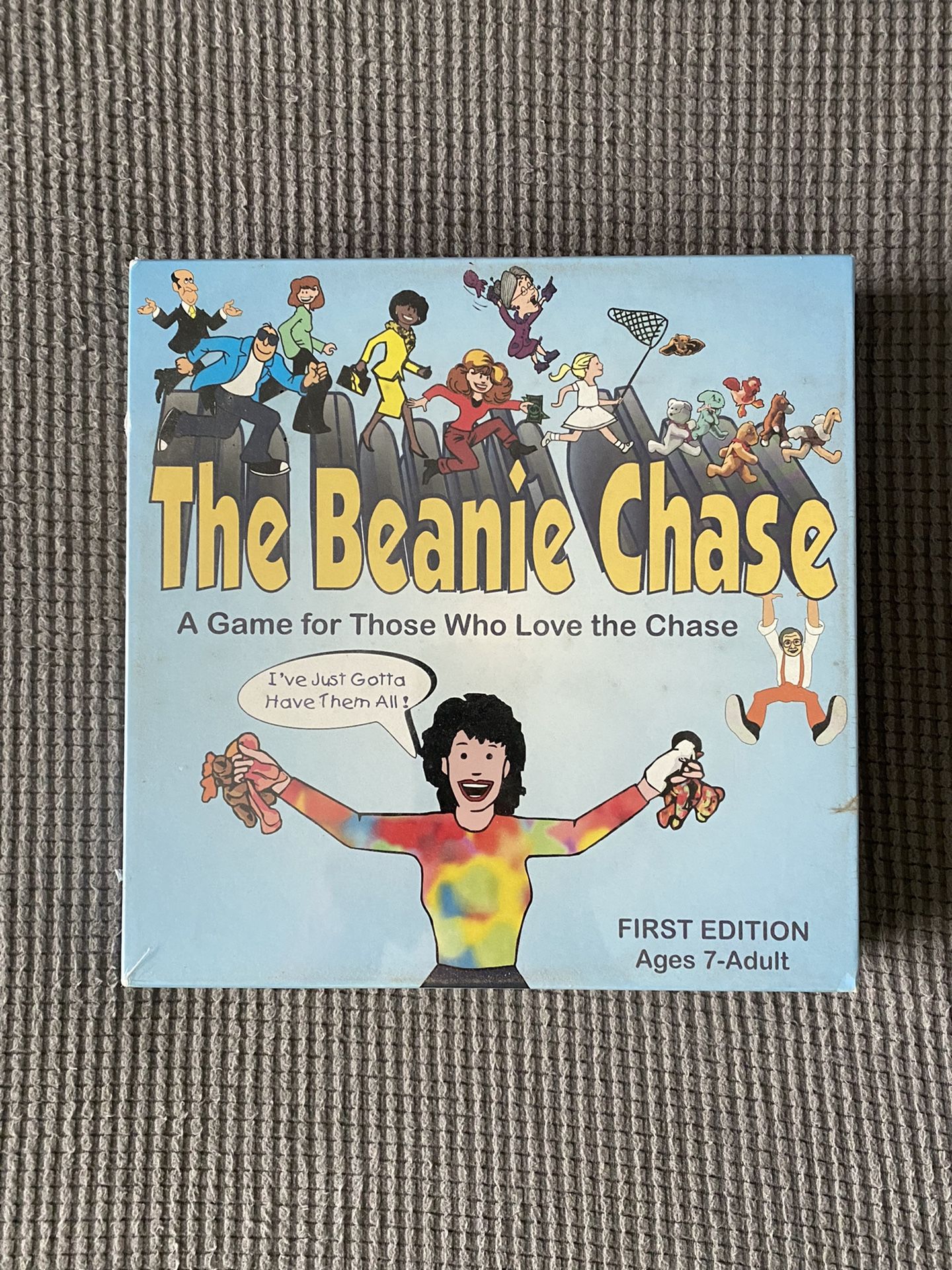 $10/1997 Beanie Baby Chase Board Game .1st Edition Sealed 