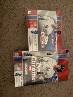 Topps Chrome Baseball 2026 Hobby & Jumbo Box
