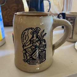 Coffee pottery mug