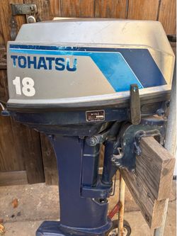 Tohatsu 18 HP Outboard