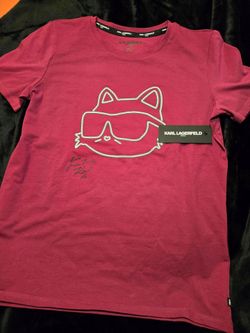 Karl Lagerfeld tee shirt womens