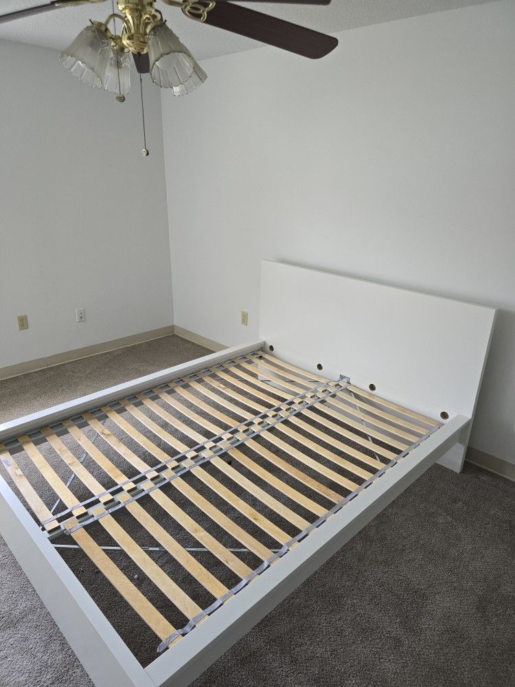 Like New Ikea Queen Bed Frame