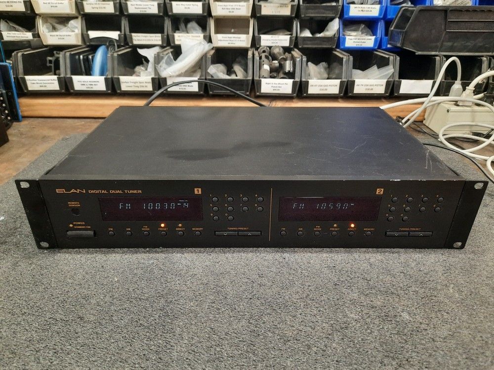ELAN Dual Digital AM FM Tuner Rack Mount