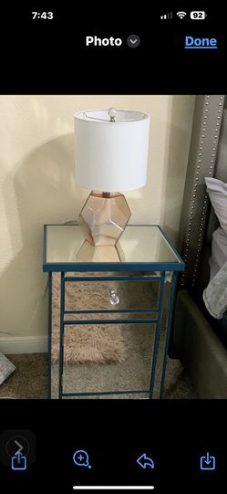 Mirrored Nightstand