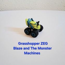 Nickelodeon Grasshopper ZEG Blaze and The Monster Machines 2.5"