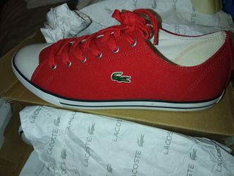 Brand New Mens Size12 Lacoste Canvas Shoes For Sale...