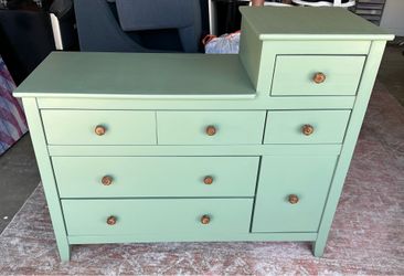 Baby Changing Table Dresser Solid Pine Wood