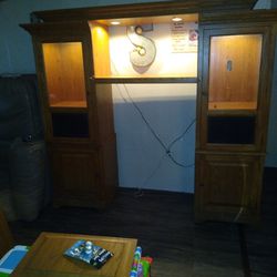 Lighted Display Case Curio Cabinet 