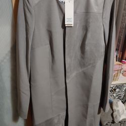 Gray coat