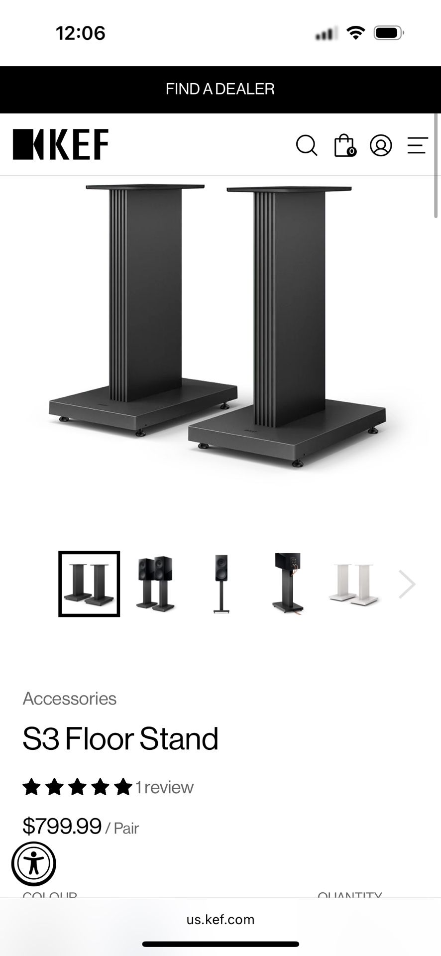 Kef S3 Stands 
