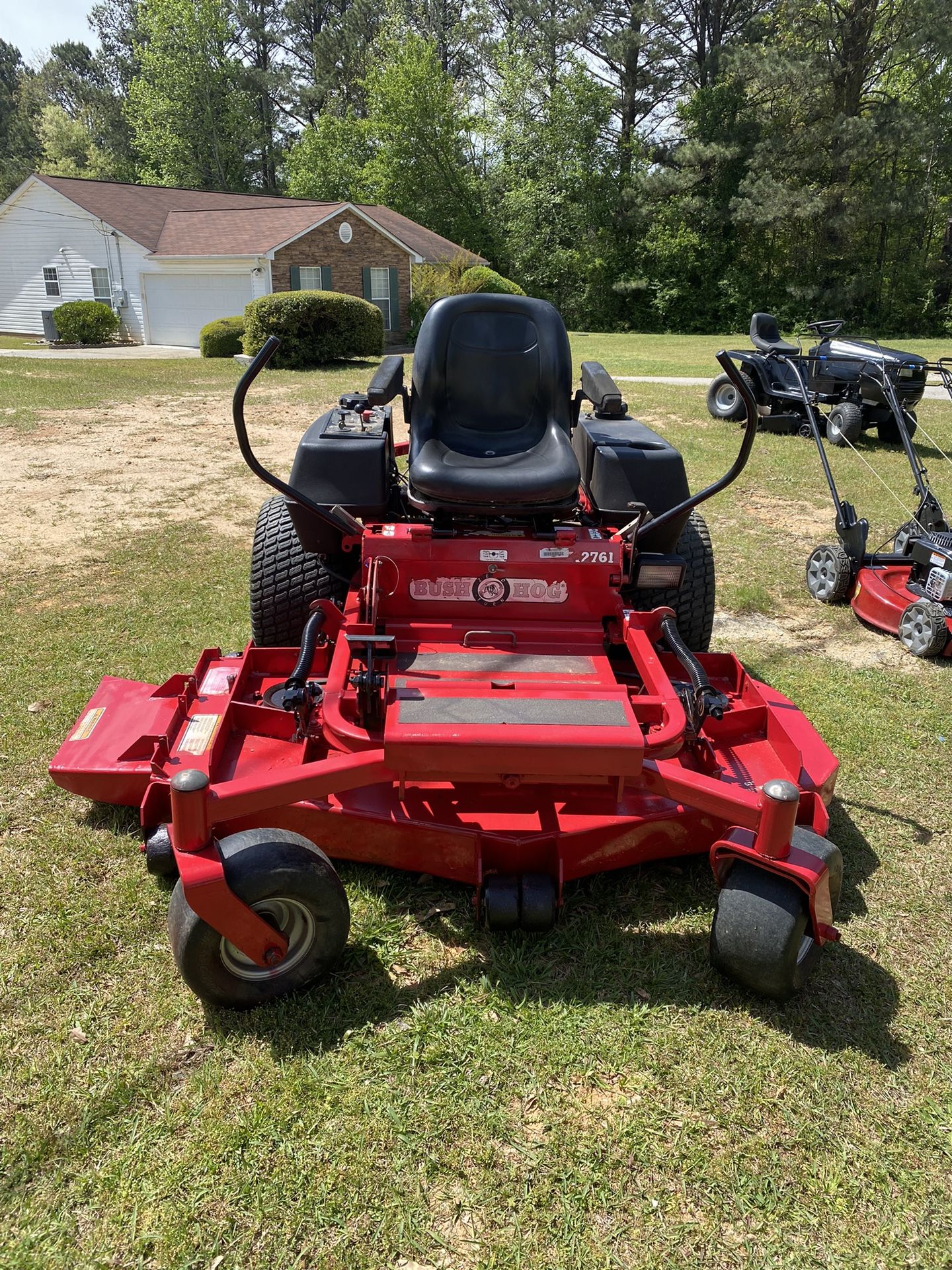 Zero Turn Bush Hog 61 Coming With 3 Blades Everything Working Very Good Tested It Available 