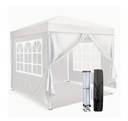 10'x10' Canopy Party Tent, Events, Wedding, Etc - Removable Sidewalls Waterproof Canopy Patio Wedding Gazebo - New!!!