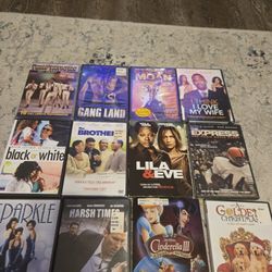 18 Brand New Dvd's