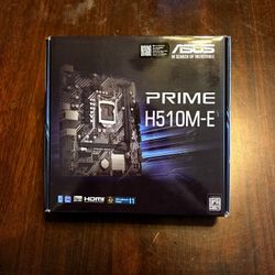 Asus Prime H510M-E mother Board