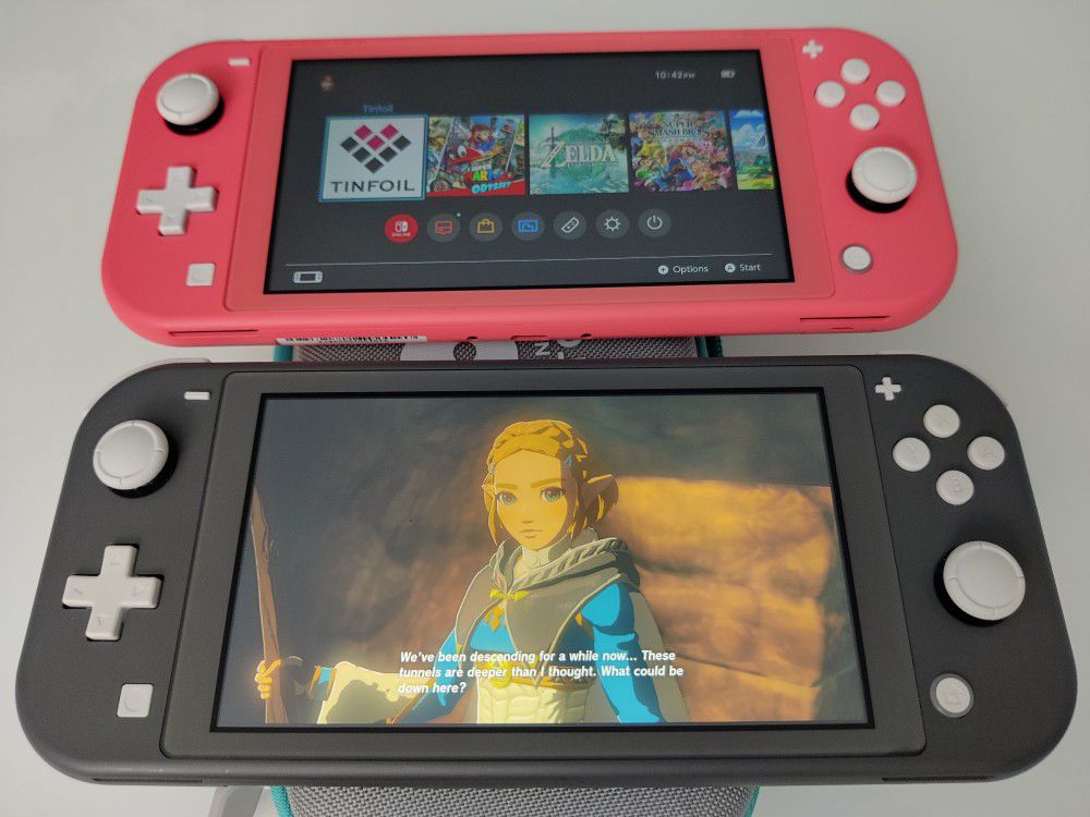 Nintendo Switch Lite Modded with Games 256Gb Unpatched
