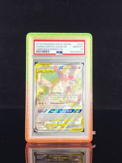 2019 POKEMON SUN & MOON UNBROKEN BONDS FULL ART/GARDEVOIR & SYLVEON GX PSA 10