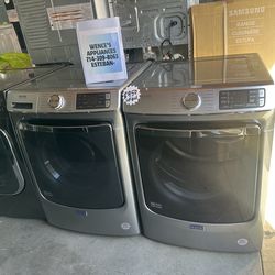 Maytag washer and gas dryer