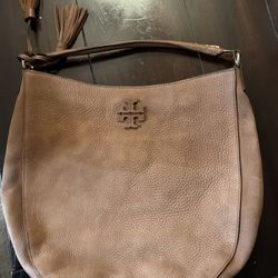 Tory Burch Thea Whipstitch Slouchy Shoulder Bag
